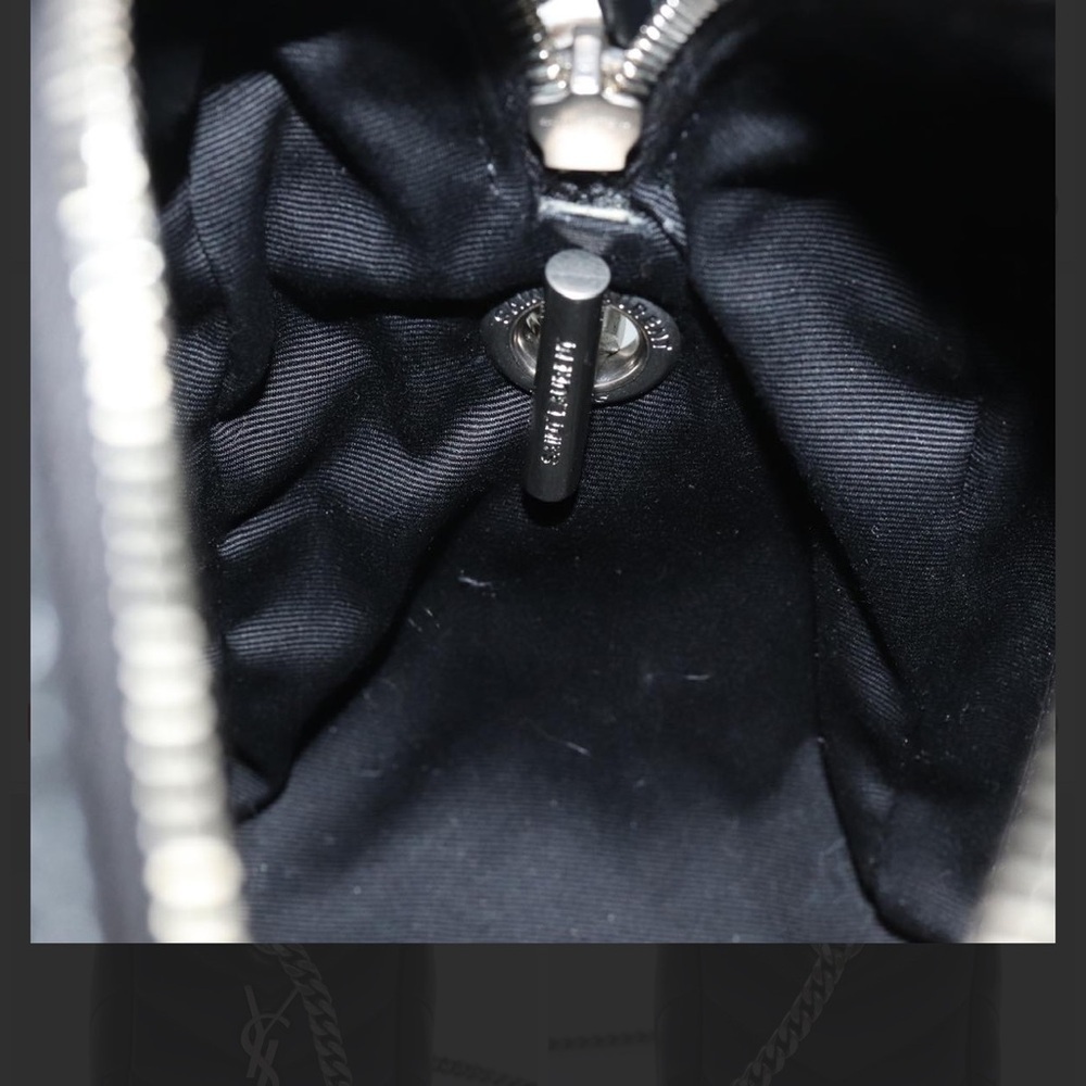 SAINT LAURENT Lulu Shoulder Bag Calfskin Black full inclusion - Picture 12 of 17